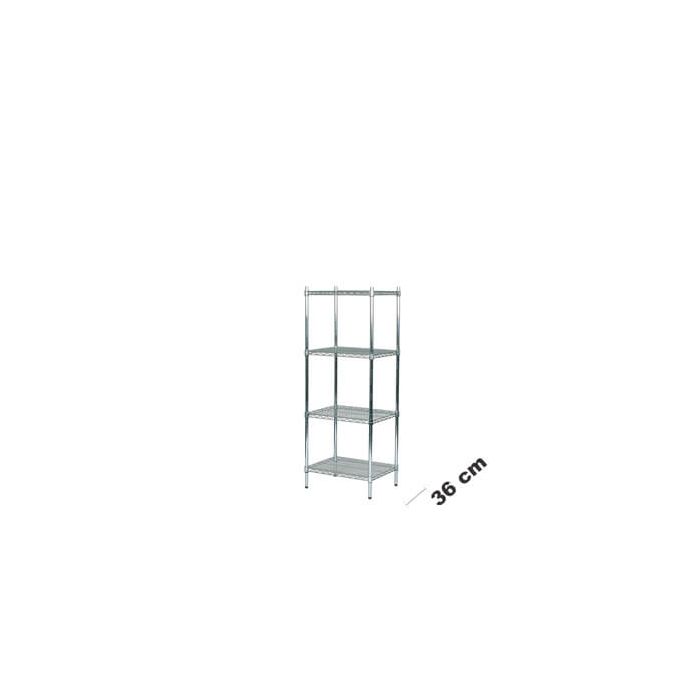 Mellom reol H 160 x B 61 x 36 cm dyp