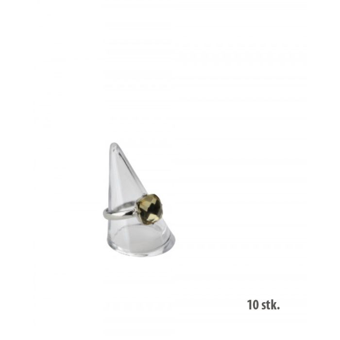 Ring display - Klar akryl - H 4 cm.
