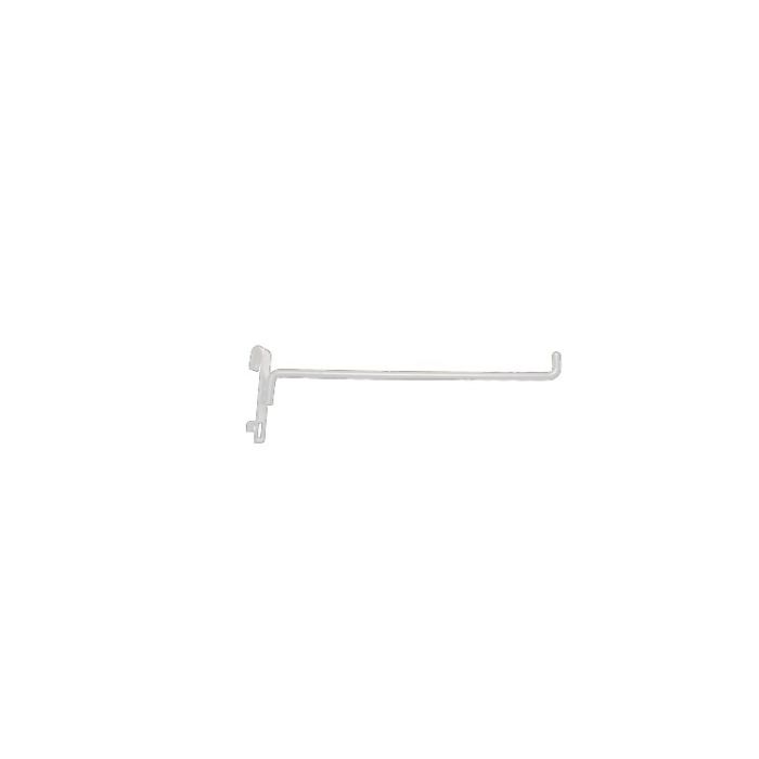 Vörukrókur f/netgrind, 20 cm - hvítur