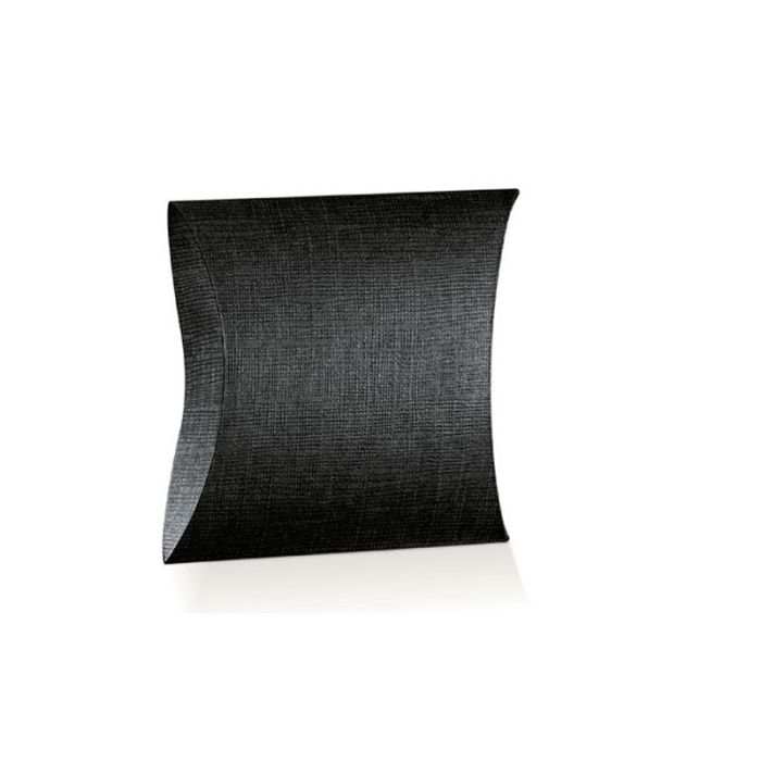 Pudeæske - accessory æsker i pap.God til vores gavekort eller er det også en flot og let indpakning af smykker.Lav indpakningen med silkepapir og bånd.Accessory æsker i sort pap.Pakke med 10 stk.Mål: 8