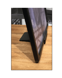 Borðstatíf fyrir plastramma