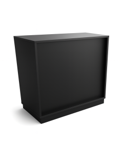 Rammaborð – breitt einingaborð, svart. B110