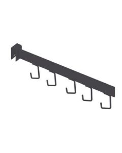 Iron Pipe' Töskuarmur fyrir dekoslá, svartur