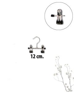 Stígvélaklemma úr málmi, 12 cm, 50 stk.,