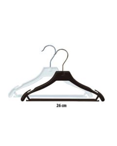 Formpresset babybøjle m/ stang. Plastbøjle