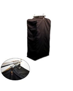 Fatapoki m/ ferðatöskulokun - L: 80 cm, svartur