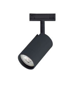 Tube spot, 1F, Ø5,2, H15 cm, sort, LED-lyskilde, PAR 16, 5 W, GU10 fatning, 360 Lumen, 3000K