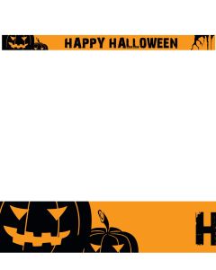 Gluggaborðar með Halloween áprentun - 120 cm.
