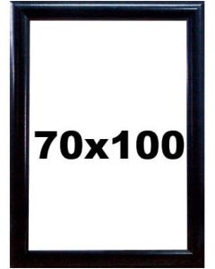 Snaprammer - 70 x 100 cm. Kan bruges udenfor. Vælg sort eller aluminium.