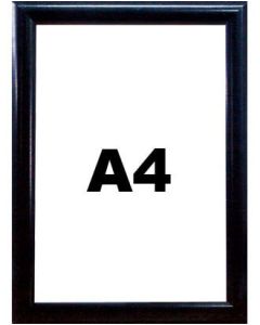 Smelluskilti - A4. Má nota utandyra. Veldu svart eða ál.