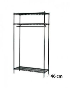 Fatahilla - TUBO (B 122 x D 46 x H 220 cm.) - Svört