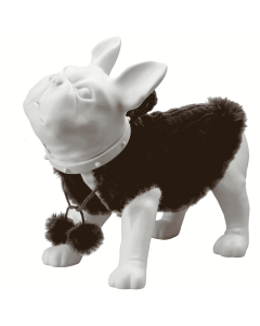Fransk bulldog, Liva - hvid. Hunde mannquin