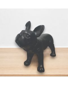 Fransk bulldog, Liva. Hundemannequin i sort