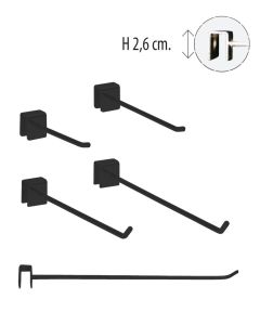 Vörukrókar fyrir 12 mm slá 