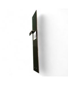 Festing, aflöng, fyrir miðju á panilgondóla, svört, 25 cm