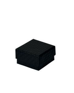 Skartgripaaskja. Svört. 5 x 5 x H 3 cm. - 20 stk.