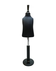 Torino, barnegine, sort, 1 år, rund fod, shaker top, sort
