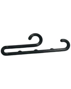 Sokkebøjle, sort, 11 x H 3,5 cm