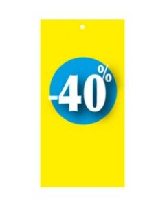 40% afsláttarmiði fyrir merkibyssu