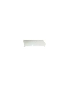 Flæðistýring, flokkaskiptir L38,5 cm x H 6 cm. Glært plast