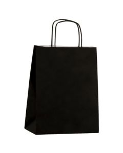 Pappírspoki - Svartur -  50 stk. 24x12x31 cm