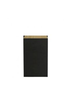 Sort gavepose 16 x 8 x 27½ cm