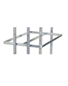 Fylgihlutur f/ L-götustanda - Tvöfalt upphengi - 60 cm - galvaníserað