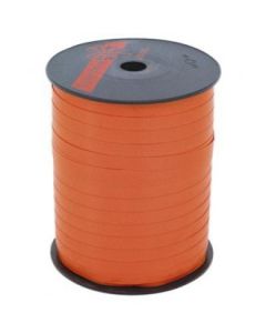 Gjafaborðar, orange, 7 mm, rulle med 500 m