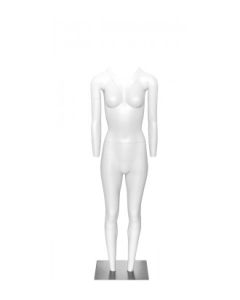 Fotomannequin. Hvid, dame. H 167 cm.