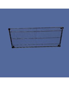 Hillueining - TUBO (B 91 x D 36 x H 220 cm.) - Svört, létt gljáandi