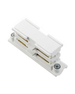 Samlestykke, til 3F skinne, hvid, Global